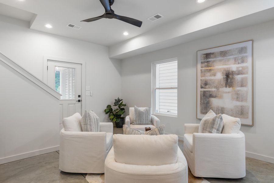 Furnished interior view inside a new home in , Hanahan (Image 32). Furnished interior view inside a new home in , Hanahan (Image 32).