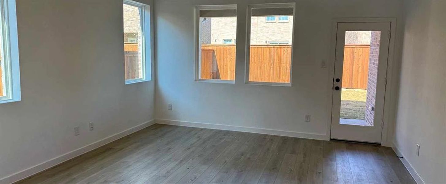 Family Room Construction Progress