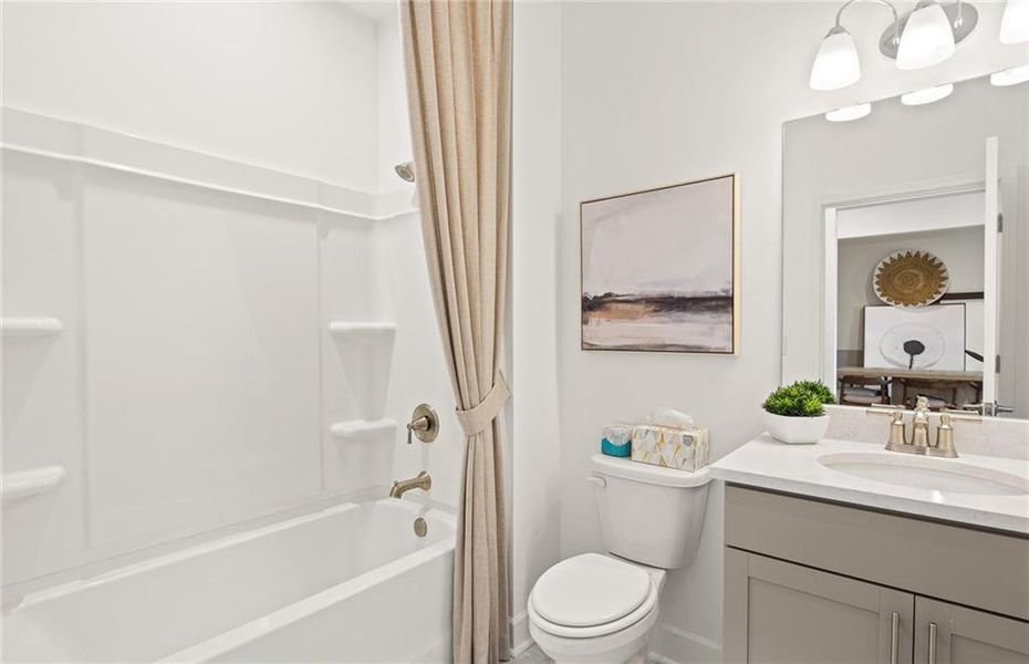 Furnished interior view inside a new home in Anderson Point Estates, McDonough (Image 29).