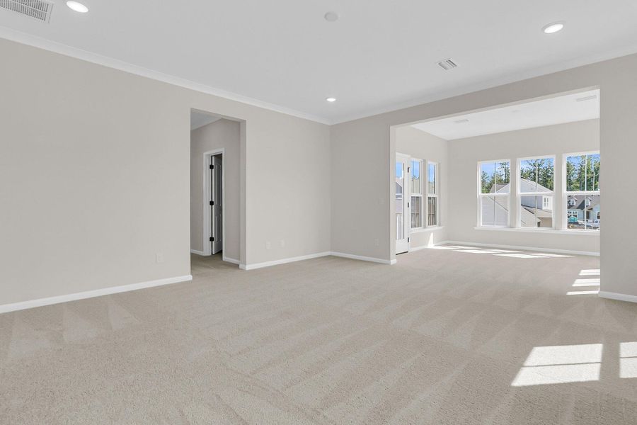 Spacious, unfurnished interior of a new home in Midtown at Nexton, Summerville (Image 25).