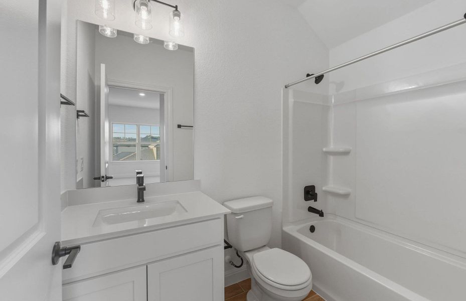 Furnished interior view inside a new home in Saddleback at Santa Rita Ranch, Liberty Hill (Image 10).