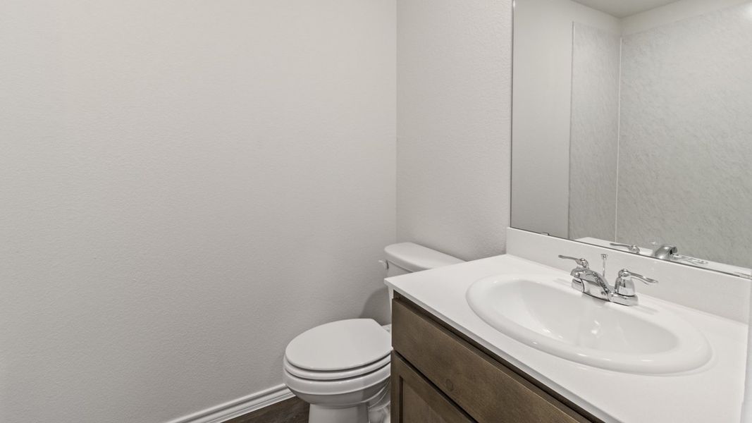 Close-up of interior finishes inside a home in Creeks at Burnett Trail, Canton (Image 9).