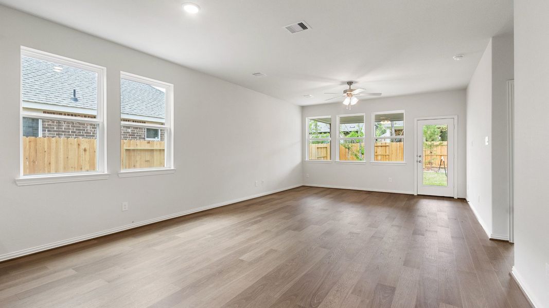 Representative furnished interior of a home built from the Benchmark by Brightland Homes in Bridgeland Creekland Village, Cypress (Image 8).