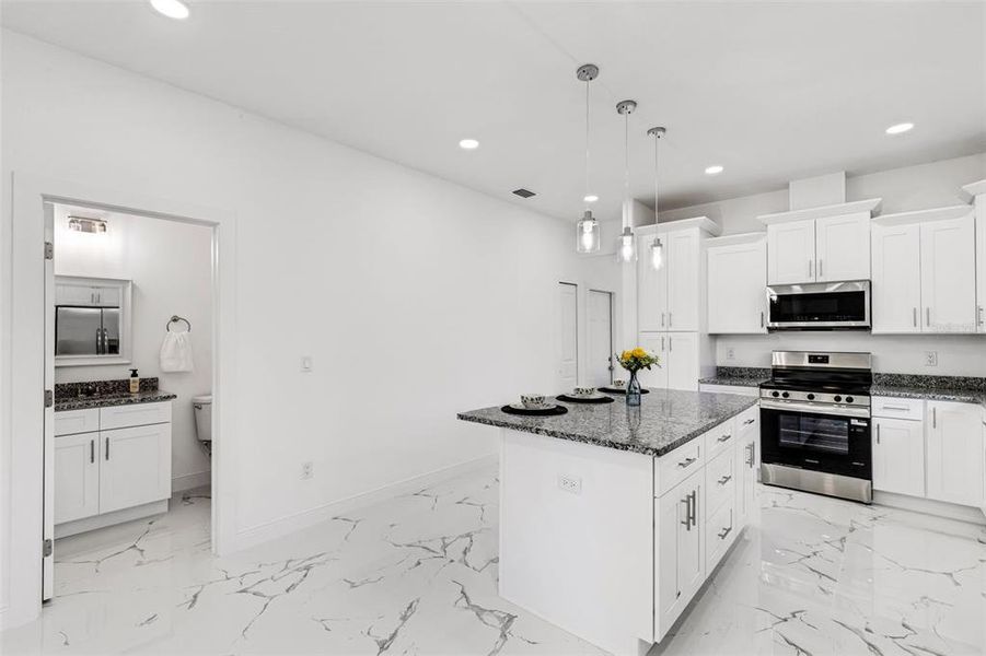 Furnished interior view inside a new home in , Tampa (Image 7).