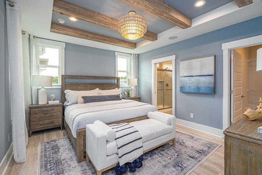 Furnished interior view inside a new home in Sun City Hilton Head, Bluffton (Image 6). Furnished interior view inside a new home in Sun City Hilton Head, Bluffton (Image 6).