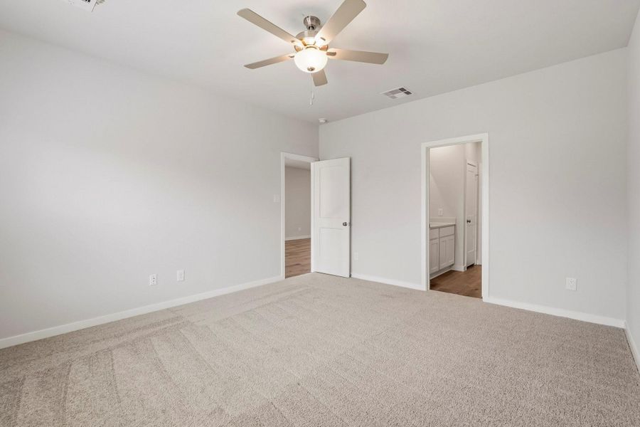 Spacious, unfurnished interior of a new home in Barrett Crossing, Crosby (Image 16). Spacious, unfurnished interior of a new home in Barrett Crossing, Crosby (Image 16).