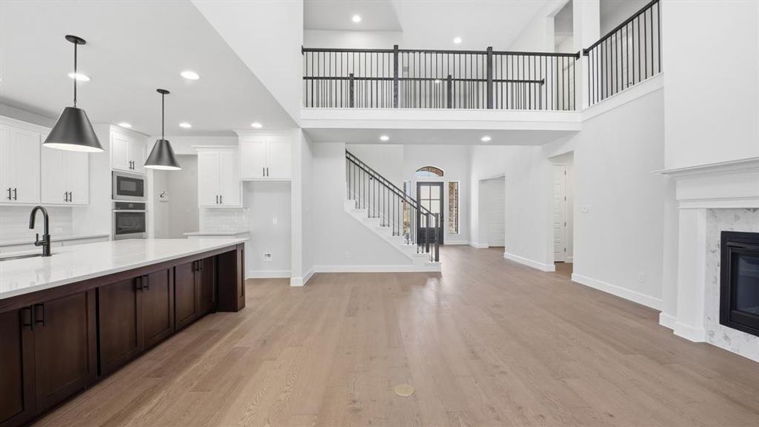 Furnished interior view inside a new home in Terraces, Rockwall (Image 12).