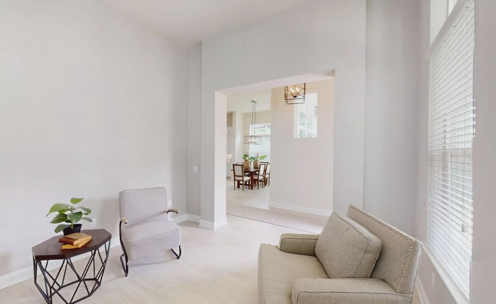 Furnished interior view inside a new home in Oakmont, Gainesville (Image 36).