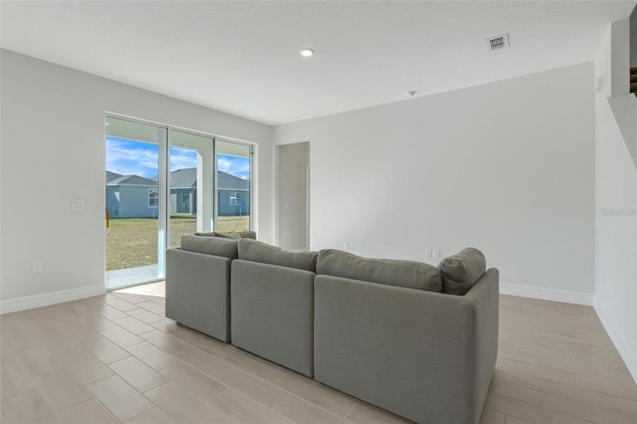 Living Area - Open Floorplan