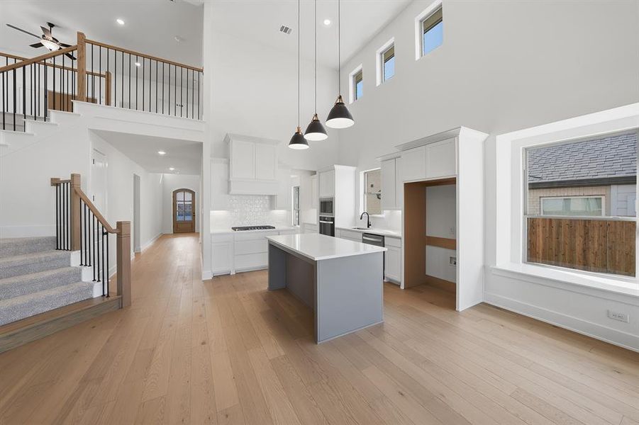 Furnished interior view inside a new home in Tavolo Park, Fort Worth (Image 15).