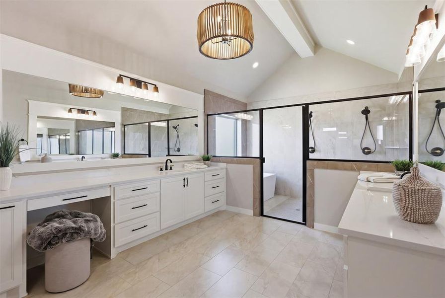 Furnished interior view inside a new home in , Granbury (Image 7).
