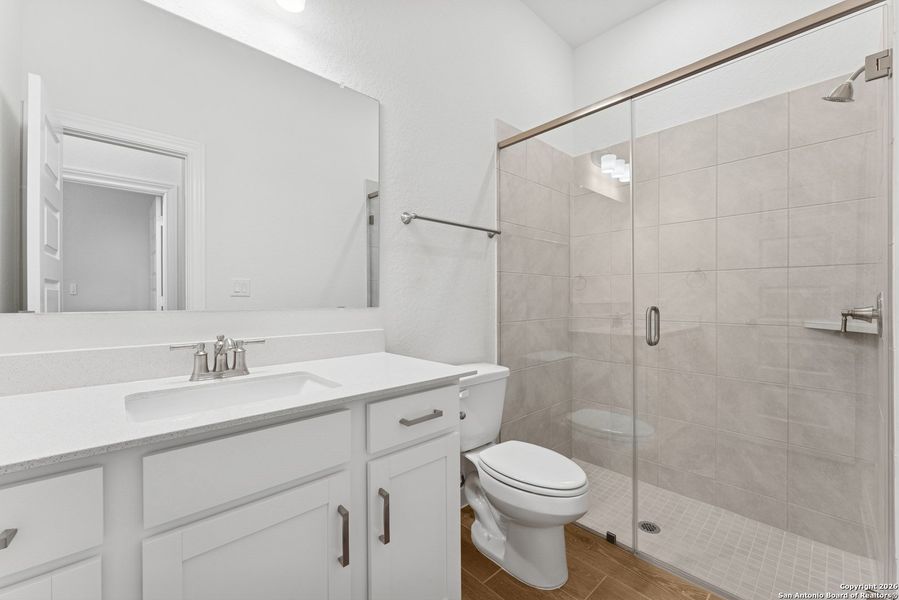 Furnished interior view inside a new home in Davis Ranch 50', San Antonio (Image 11).