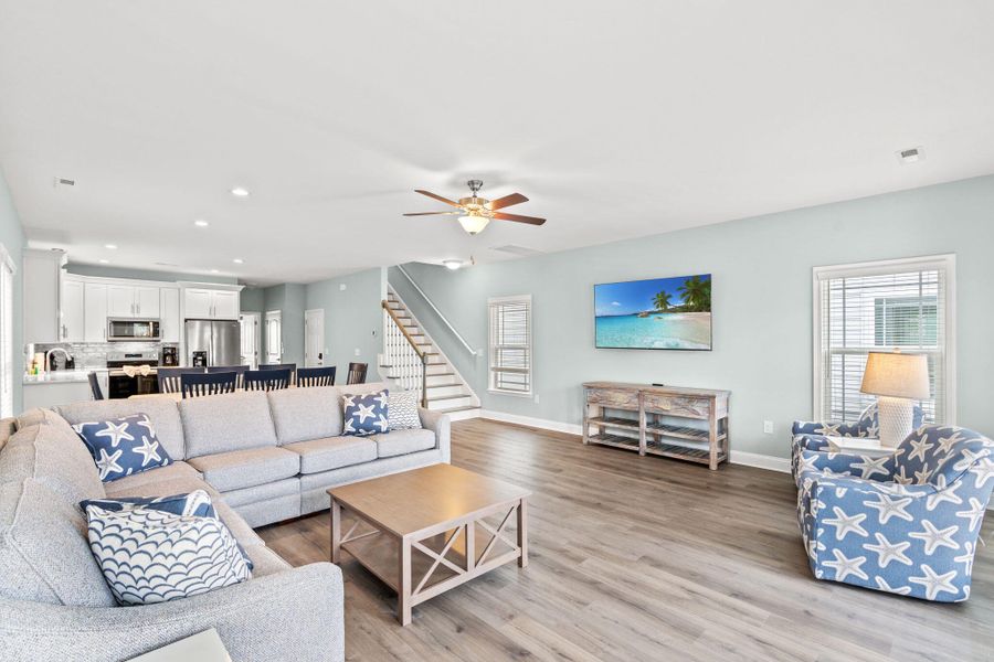 Furnished interior view inside a new home in , Surfside Beach (Image 9).