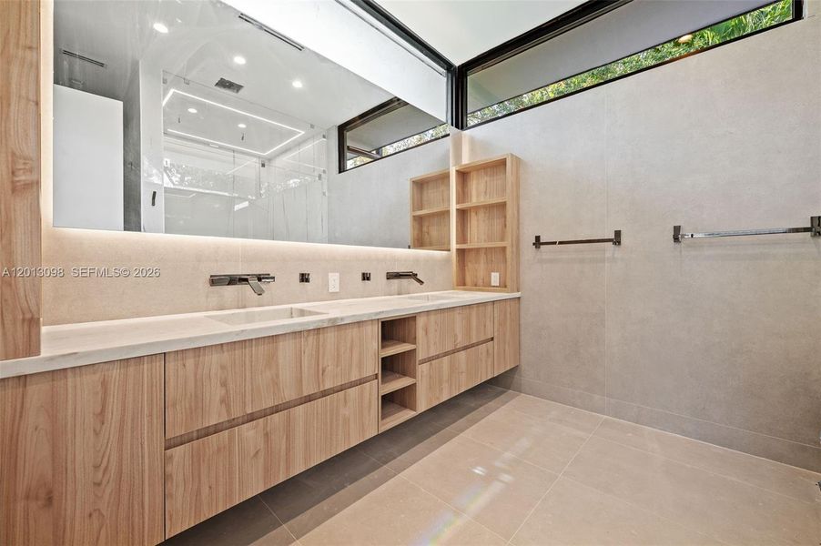 Furnished interior view inside a new home in , Miami (Image 6).
