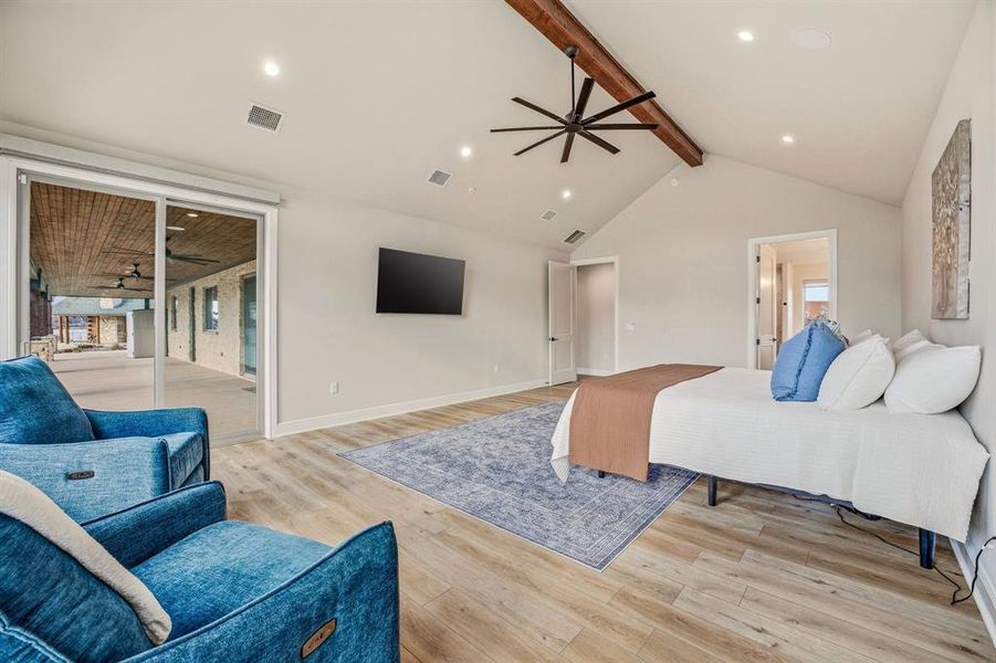 Furnished interior view inside a new home in , Granbury (Image 16).