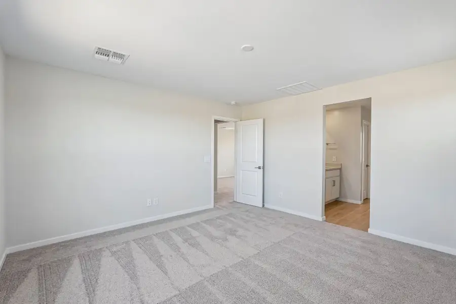 A room with white walls.