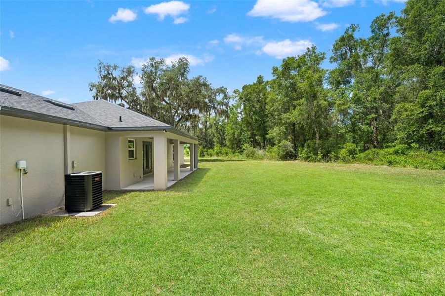 Exterior details and patio area of a home in , Brooksville (Image 3). Exterior details and patio area of a home in , Brooksville (Image 3).