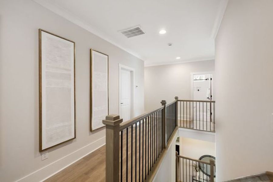 Representative furnished interior of a home built from the Kemp by True Homes in Wheatfield Estates, Statesville (Image 13).