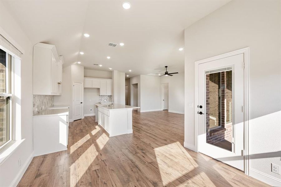 Furnished interior view inside a new home in Godley Ranch Classic, Godley (Image 13).