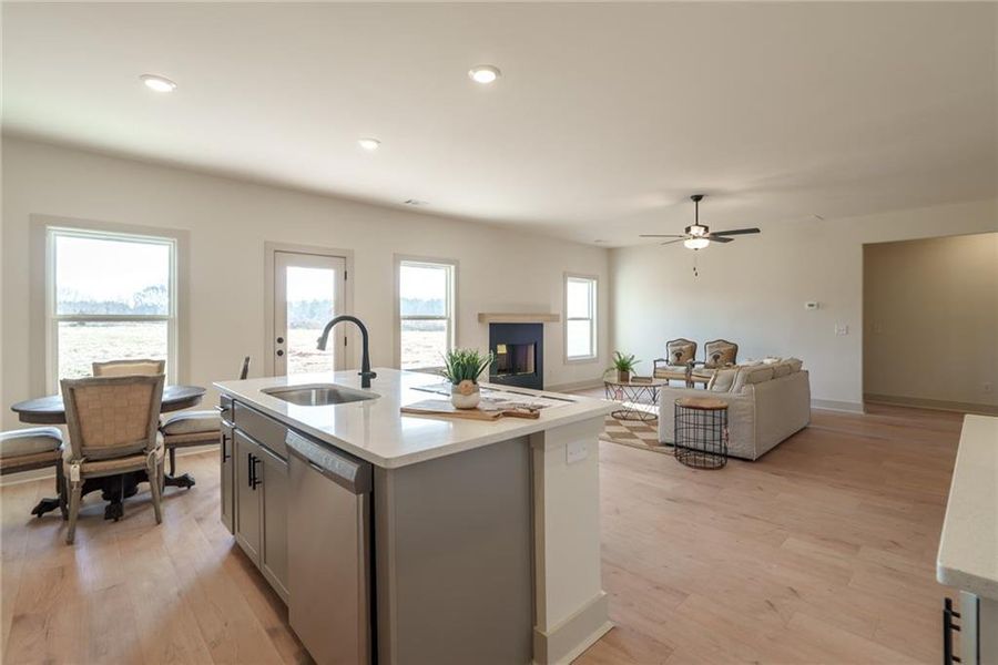 Furnished interior view inside a new home in , Good Hope (Image 20).