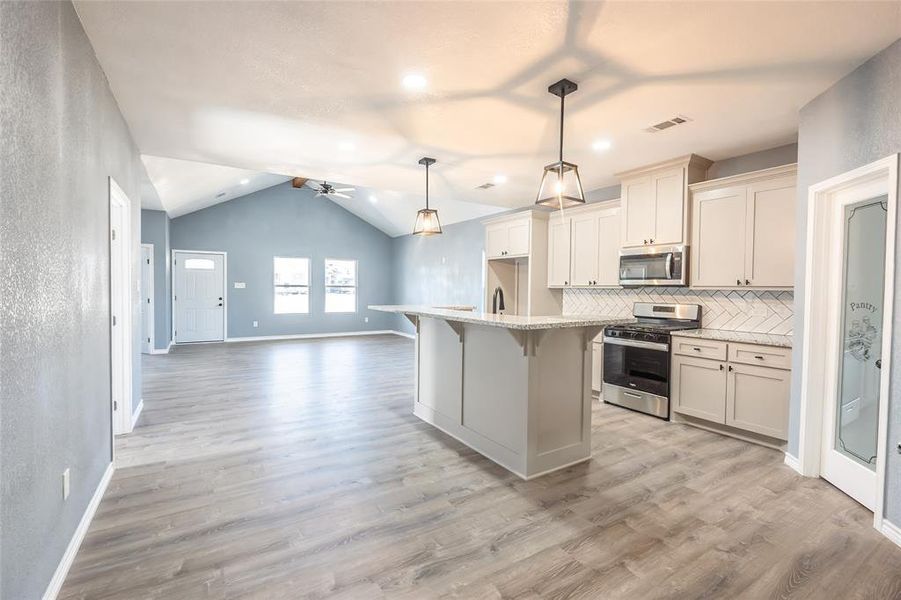 Furnished interior view inside a new home in , Nocona (Image 5).