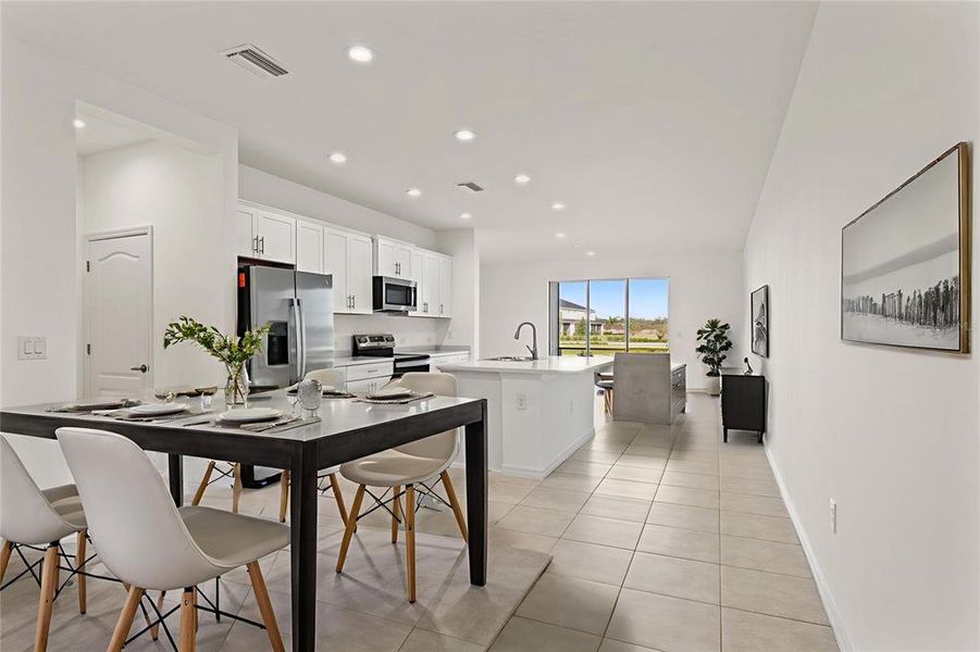 Furnished interior view inside a new home in , Bradenton (Image 9).