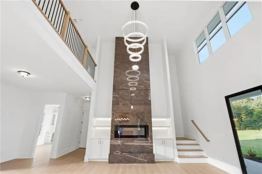 Furnished interior view inside a new home in , Cumming (Image 11).