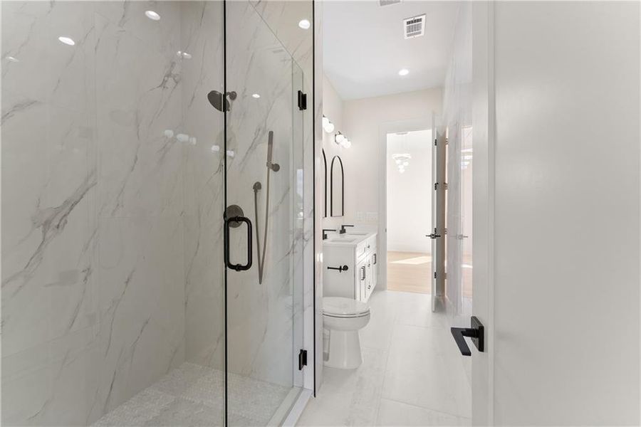 Furnished interior view inside a new home in , Dacula (Image 12).