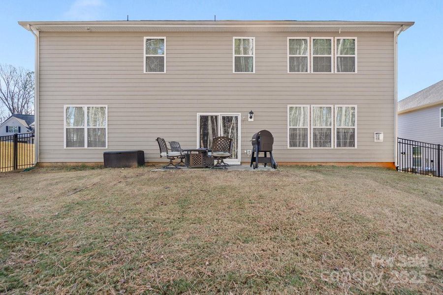 Exterior details and patio area of a home in Falls Cove, Troutman (Image 4). Exterior details and patio area of a home in Falls Cove, Troutman (Image 4).