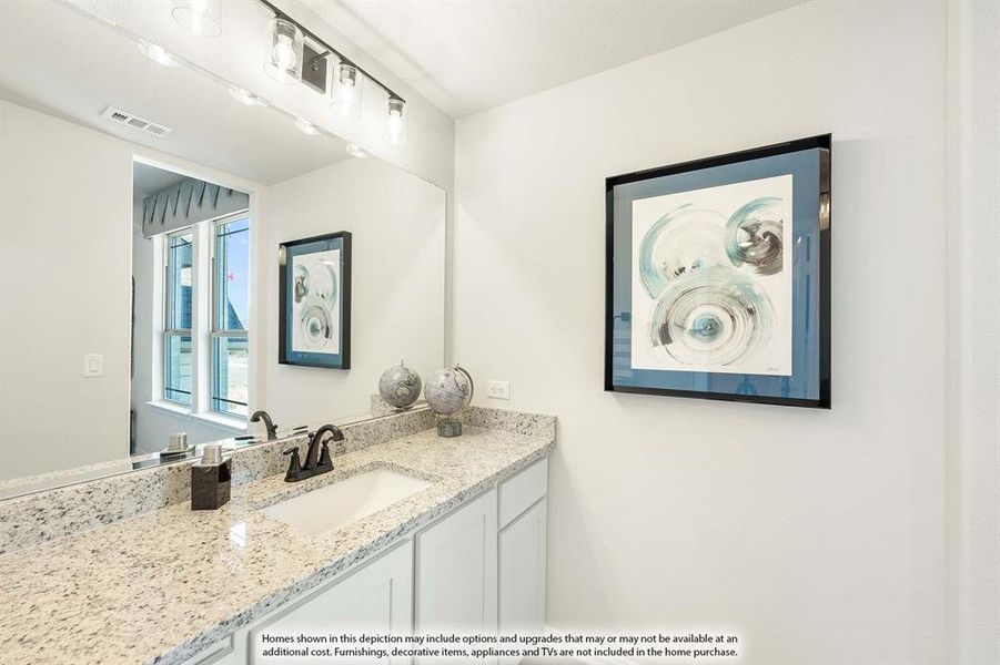 Furnished interior view inside a new home in Willow Wood, McKinney (Image 10).