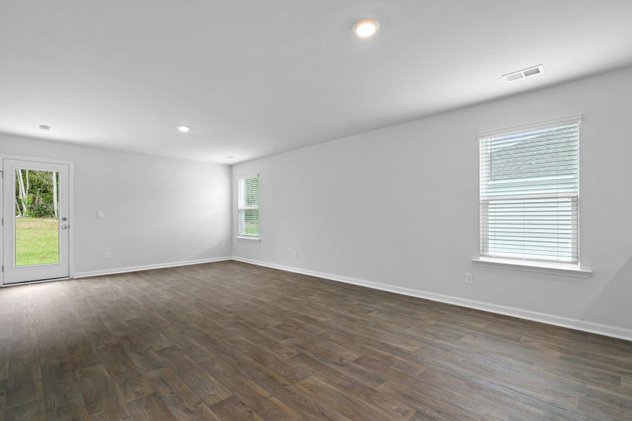 Spacious, unfurnished interior of a new home in Pine Hills at Cane Bay, Summerville (Image 8). Spacious, unfurnished interior of a new home in Pine Hills at Cane Bay, Summerville (Image 8).