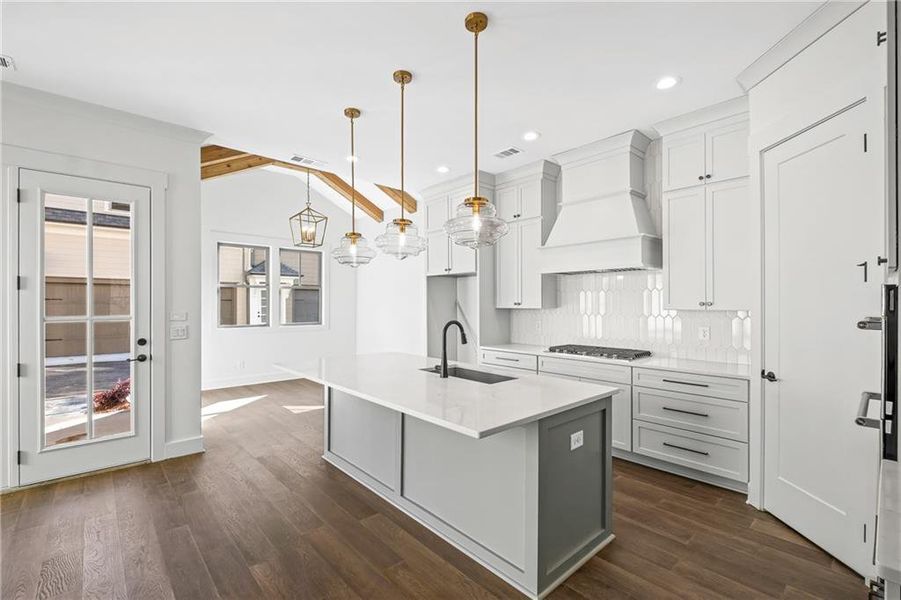 Furnished interior view inside a new home in , Ball Ground (Image 8).