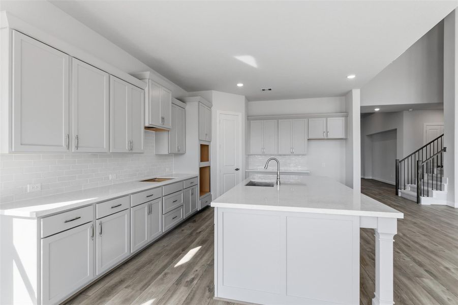 Furnished interior view inside a new home in Sundance Cove, Crosby (Image 11).