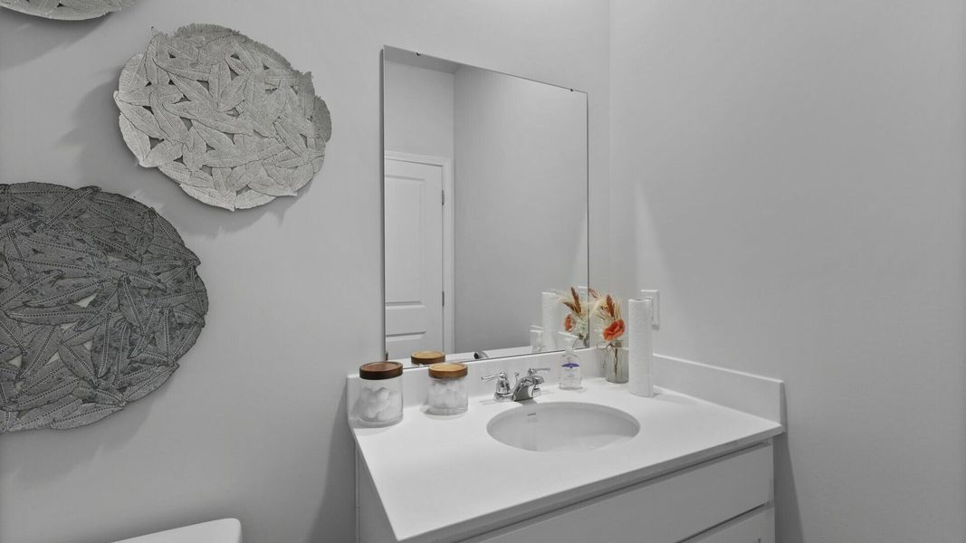 Furnished interior view inside a new home in Pine Hills at Cane Bay, Summerville (Image 12). Furnished interior view inside a new home in Pine Hills at Cane Bay, Summerville (Image 12).