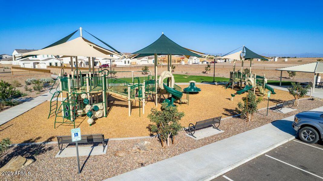 Combs Ranch Playground Aerial Combs Ranch Playground Aerial