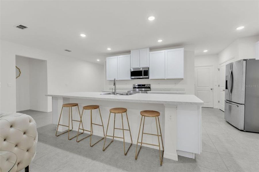Furnished interior view inside a new home in , North Port (Image 40).
