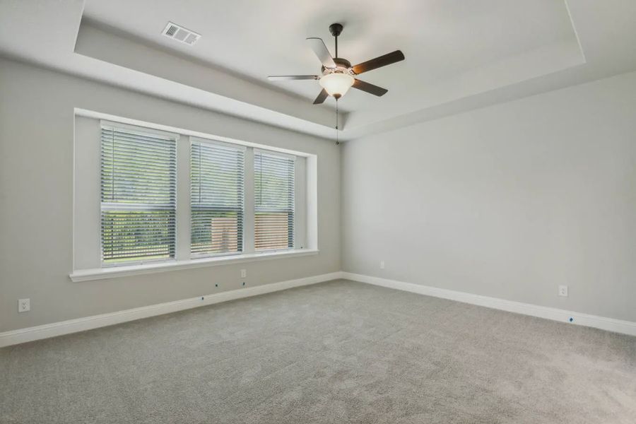 Representative unfurnished interior of a home built from the Avalon by Chesmar Homes in Oaks of North Grove, Waxahachie (Image 9). Representative unfurnished interior of a home built from the Avalon by Chesmar Homes in Oaks of North Grove, Waxahachie (Image 9).
