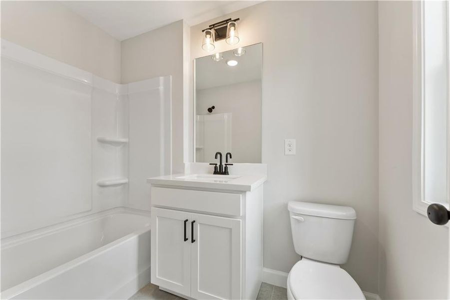 Furnished interior view inside a new home in East Park Village, Kennesaw (Image 9). Furnished interior view inside a new home in East Park Village, Kennesaw (Image 9).