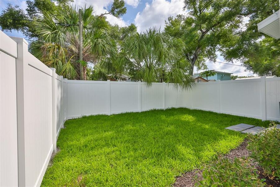 Exterior details and patio area of a home in , Tampa (Image 23). Exterior details and patio area of a home in , Tampa (Image 23).
