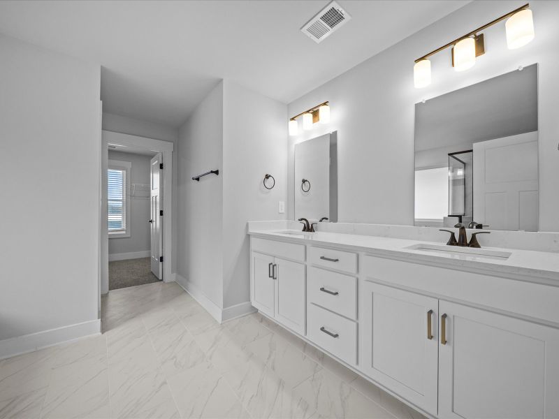 Furnished interior view inside a new home in Cedar Shoals - Signature Collection, Piedmont (Image 6).