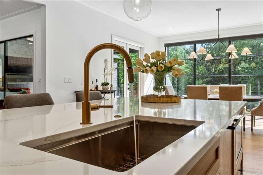 Furnished interior view inside a new home in , Roswell (Image 35).