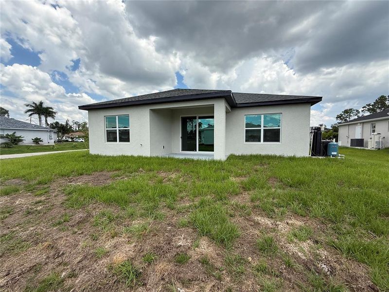 Exterior details and patio area of a home in , North Port (Image 4). Exterior details and patio area of a home in , North Port (Image 4).