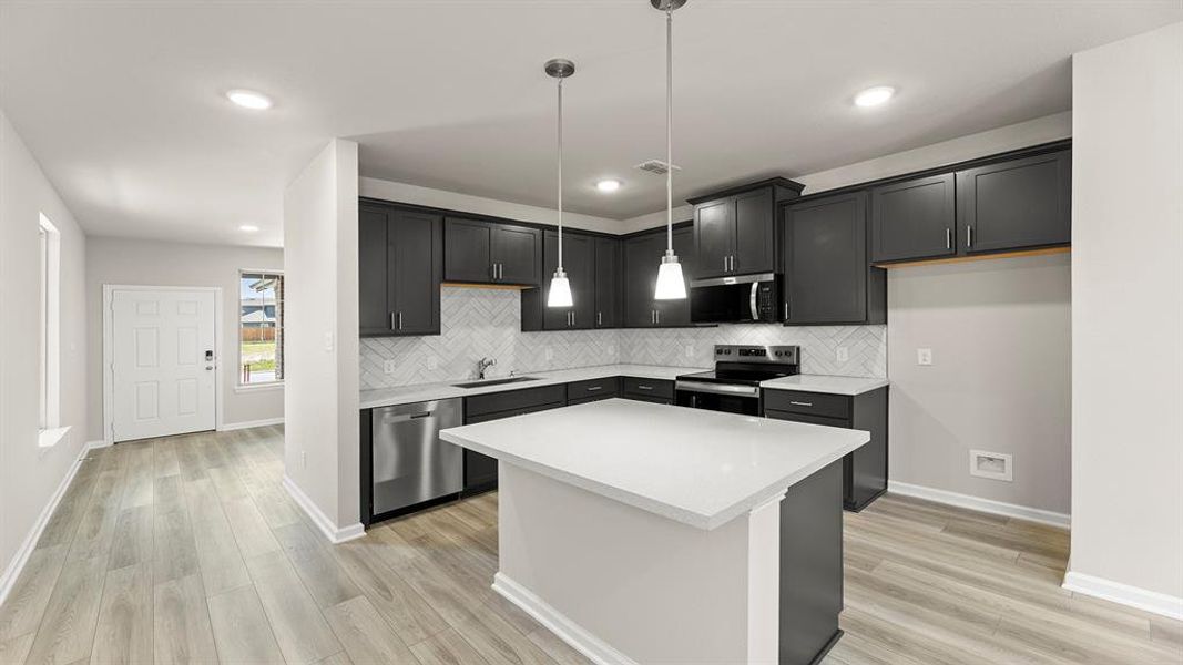 Furnished interior view inside a new home in Churchill 40s, Anna (Image 6).