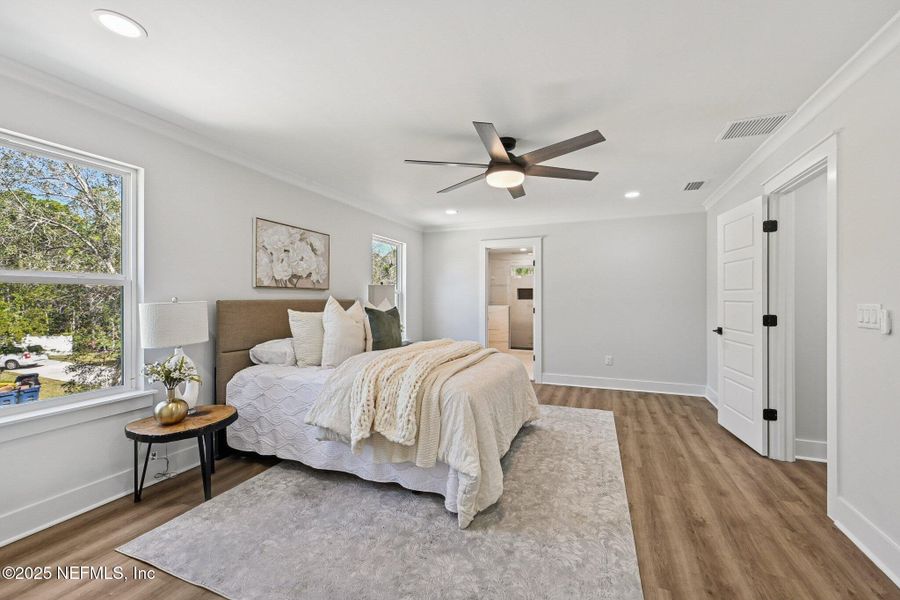 Furnished interior view inside a new home in , Fernandina Beach (Image 21).
