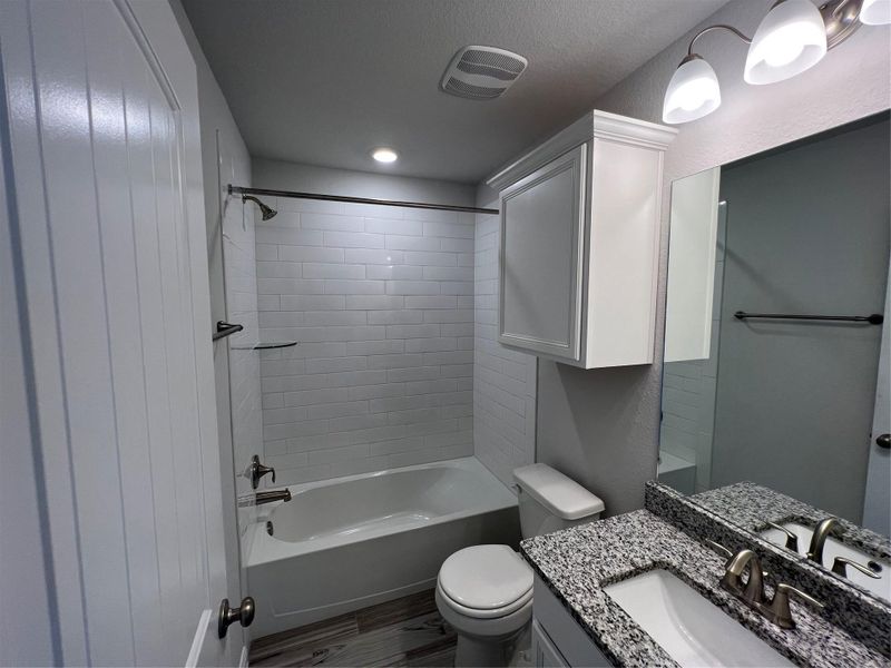 Furnished interior view inside a new home in Delaware Springs, Burnet (Image 8). Furnished interior view inside a new home in Delaware Springs, Burnet (Image 8).