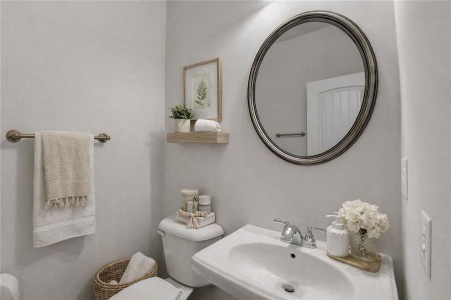 Furnished interior view inside a new home in , Sugar Hill (Image 6).