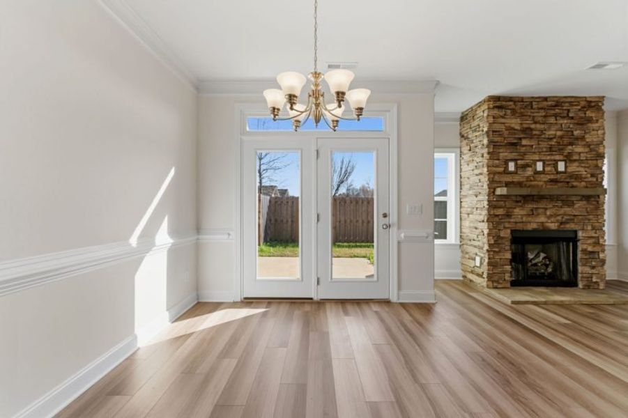 Representative unfurnished interior of a home built from the Cayman by Keystone Homes NC in Weybridge, Burlington (Image 55). Representative unfurnished interior of a home built from the Cayman by Keystone Homes NC in Weybridge, Burlington (Image 55).