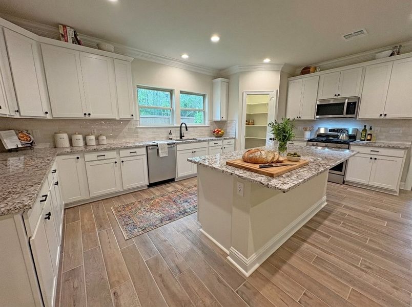 Furnished interior view inside a new home in Longleaf, Lumberton (Image 5).