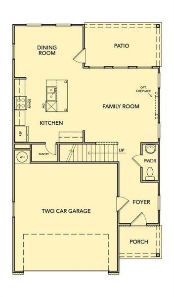 2D floor plan layout of this home in Park Center Pointe, Mableton, GA (Image 3). 2D floor plan layout of this home in Park Center Pointe, Mableton, GA (Image 3).