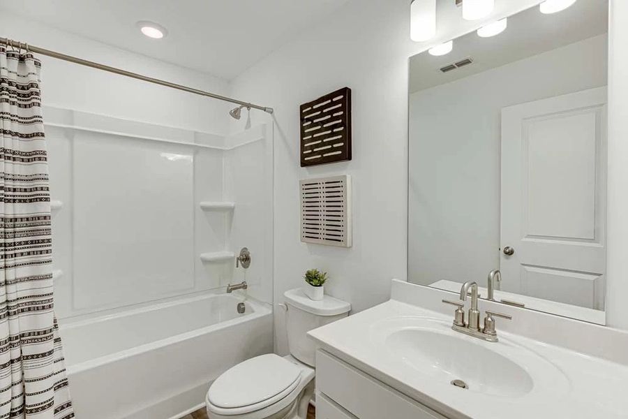 Bathroom Two featuring Harmony Collection Finishes Bathroom Two featuring Harmony Collection Finishes